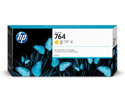 HP 764-C1Q15A Sarı Orijinal Kartuş 300 ml.