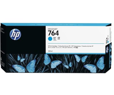 HP 764-C1Q13A Mavi Orijinal Kartuş 300 ml.