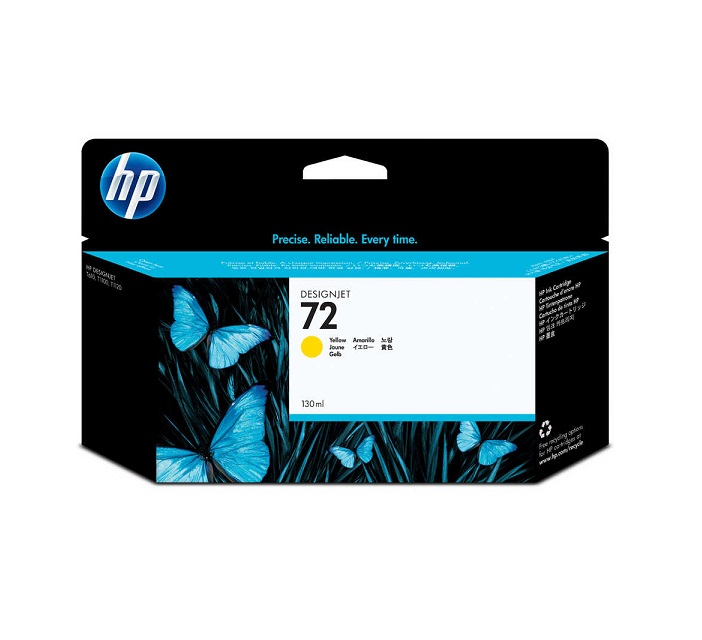 HP 72 C9373A Sarı Orijinal Kartuş 130 ML.