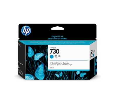 HP 730 P2V68A Mavi Orijinal Kartuş 130 ml.