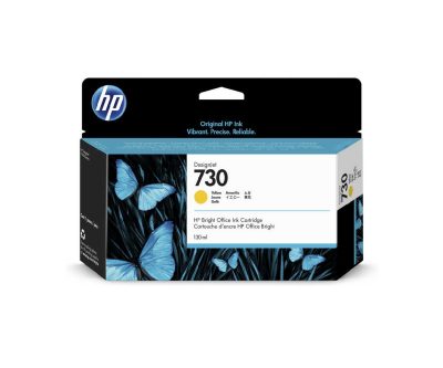 HP 730 P2V64A Sarı Orijinal Kartuş 130 ml.