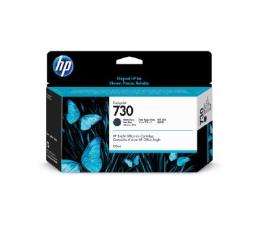 HP 730 P2V65A Mat Siyah Orijinal Kartuş 130 ml.
