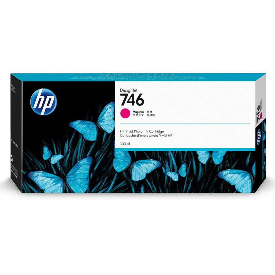 Hp 746-P2V78A Kırmızı Orijinal Kartuş 300 ml.