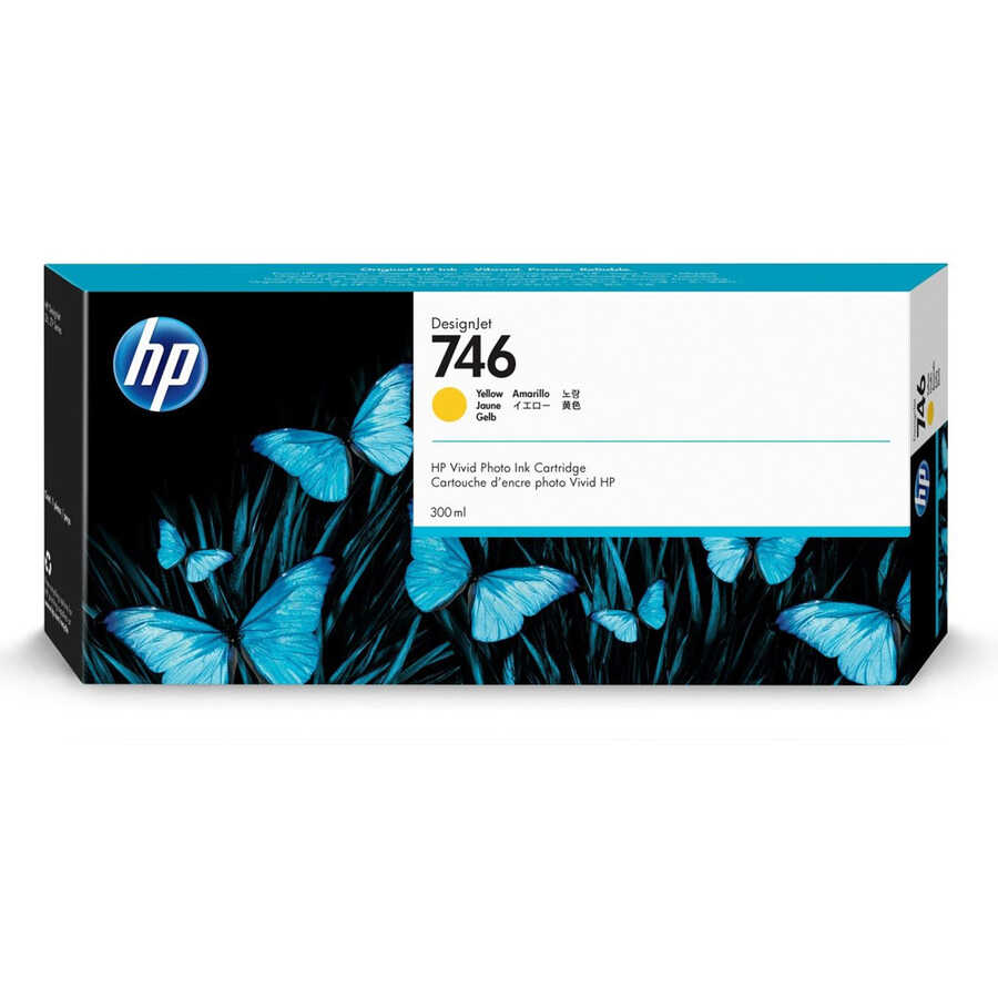Hp 746-P2V79A Sarı Orijinal Kartuş 300 ml.