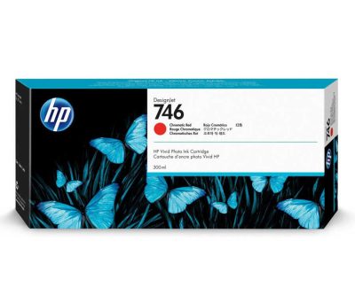 Hp 746-P2V81A Kromatik Kırmızı Orijinal Kartuş 300 ml.