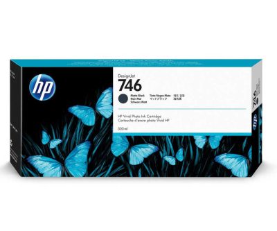 Hp 746-P2V83A Mat Siyah Orijinal Kartuş 300 ml.