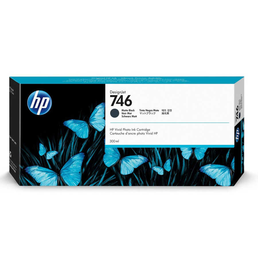 Hp 746-P2V83A Mat Siyah Orijinal Kartuş 300 ml.