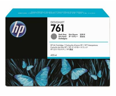 HP 761 CM996A Koyu Gri Orijinal Kartuş 400 ml.