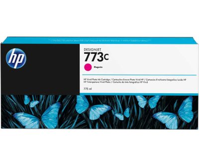 HP 773C C1Q39A Kırmızı Orijinal Kartuş 775 ml.