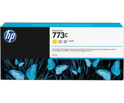 HP 773C C1Q40A Sarı Orijinal Kartuş 775 ml.