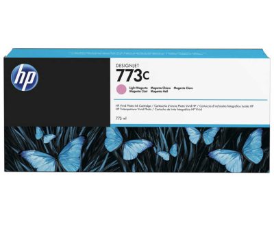 HP 773C C1Q41A Açık Kırmızı Orijinal Kartuş 775 ml.