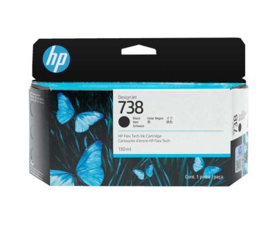 Hp 738-498N4A Siyah Orijinal Kartuş 130 ml.