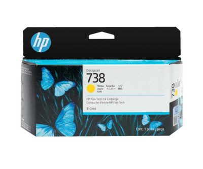 Hp 738-498N7A Sarı Orijinal Kartuş 130 ml.