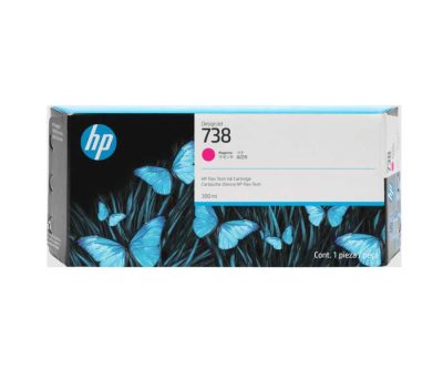 Hp 738-676M7A Kırmızı Yüksek Kapasiteli Orijinal Kartuş 300 ml.