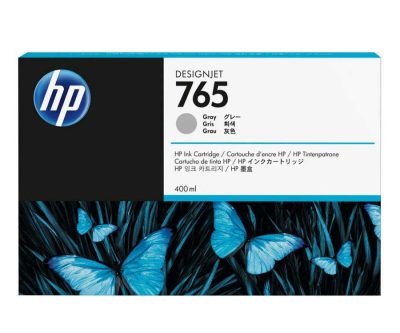 HP 765 F9J53A Gri Orijinal Kartuş 400 ml.