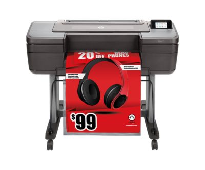 HP DesignJet Z6 PS 24" Geniş Format Çizici Plotter (T8W15A)